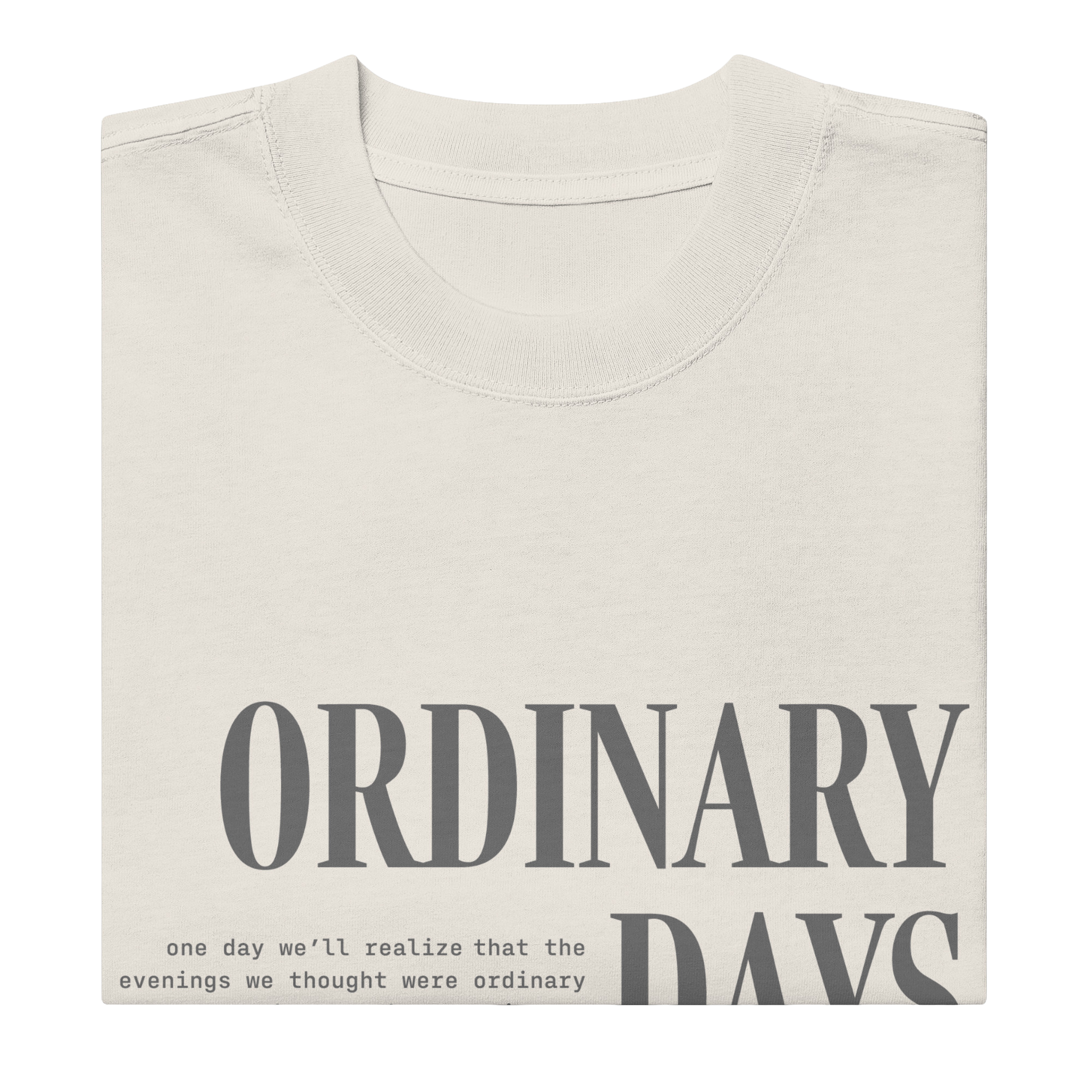 Ordinary days - Faded bone