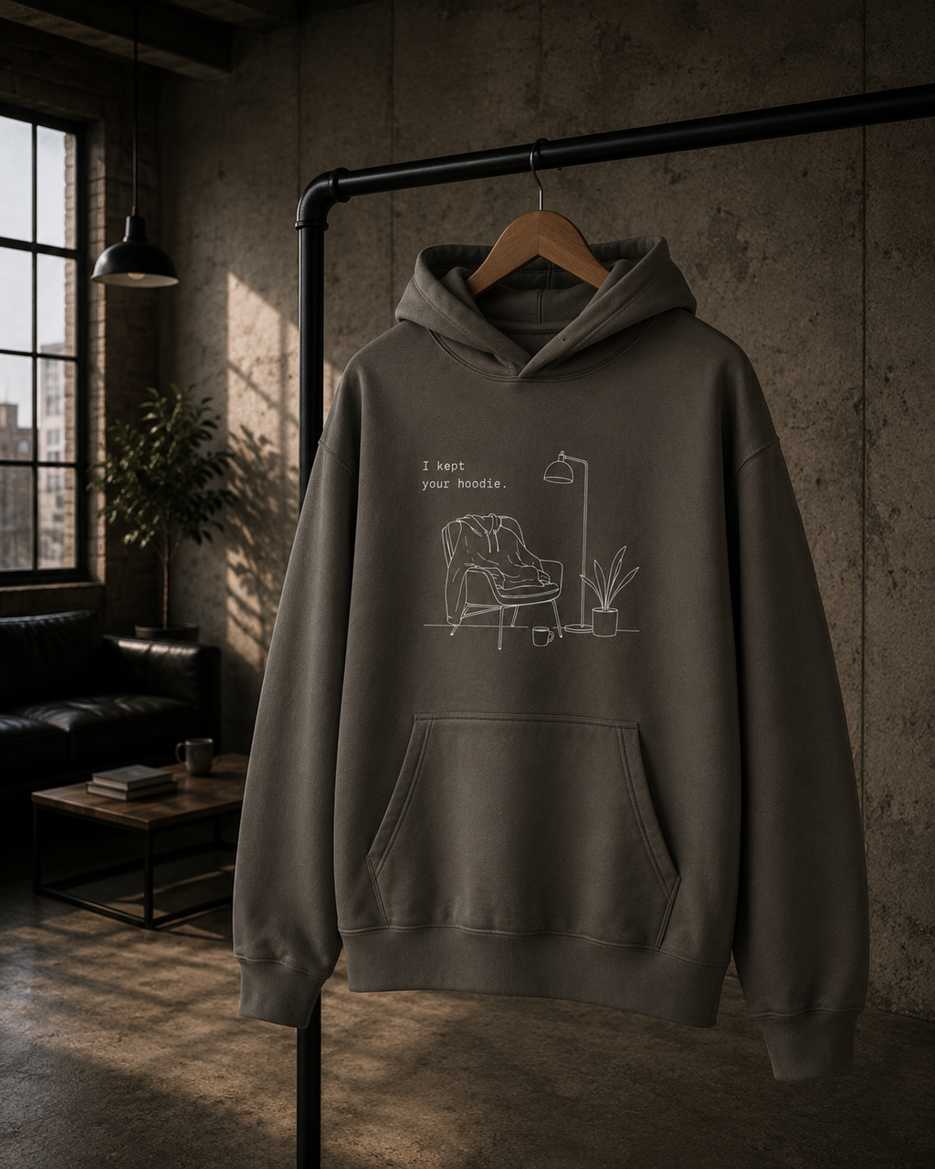 Your hoodie  - Asphalt
