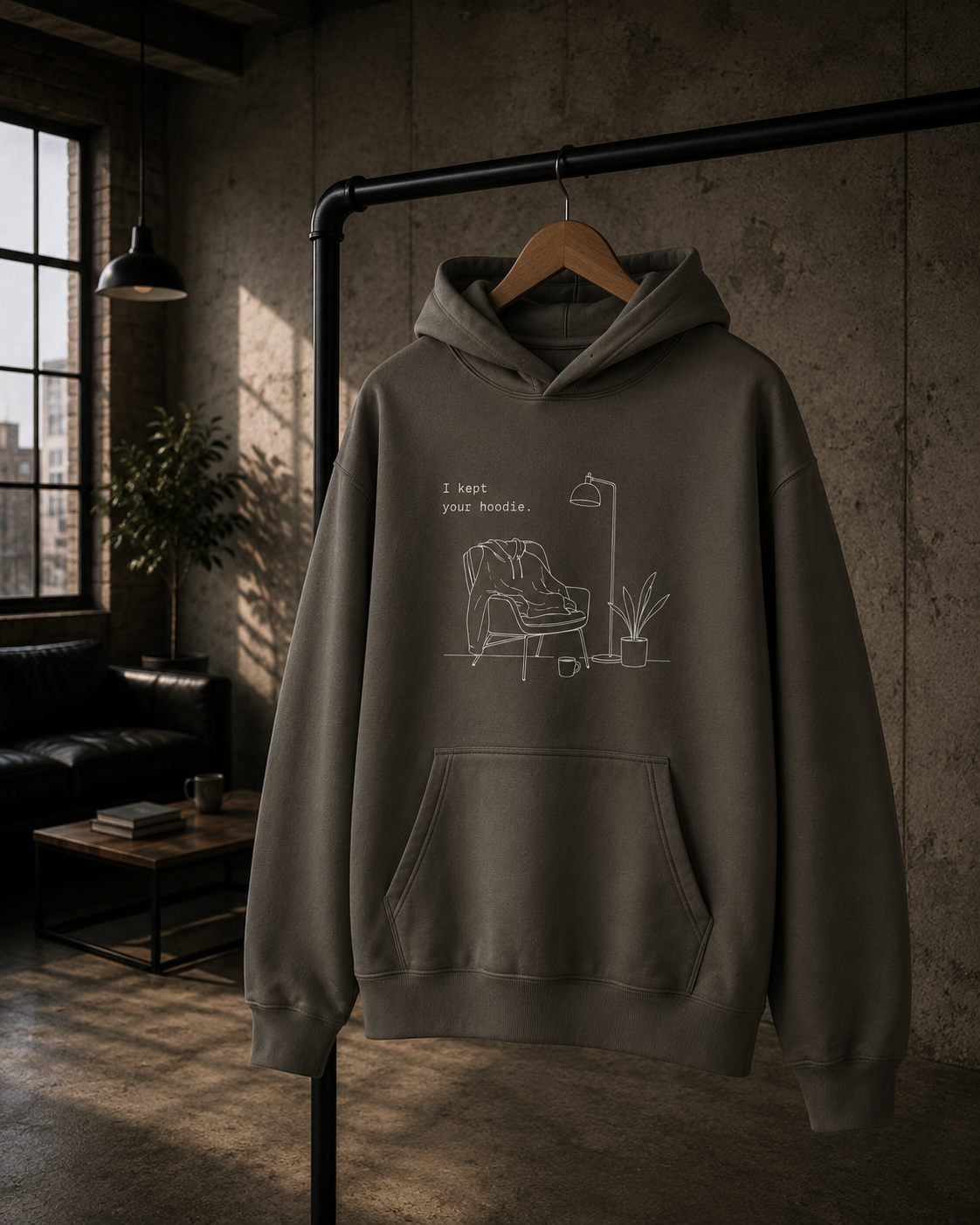 Your hoodie  - Asphalt