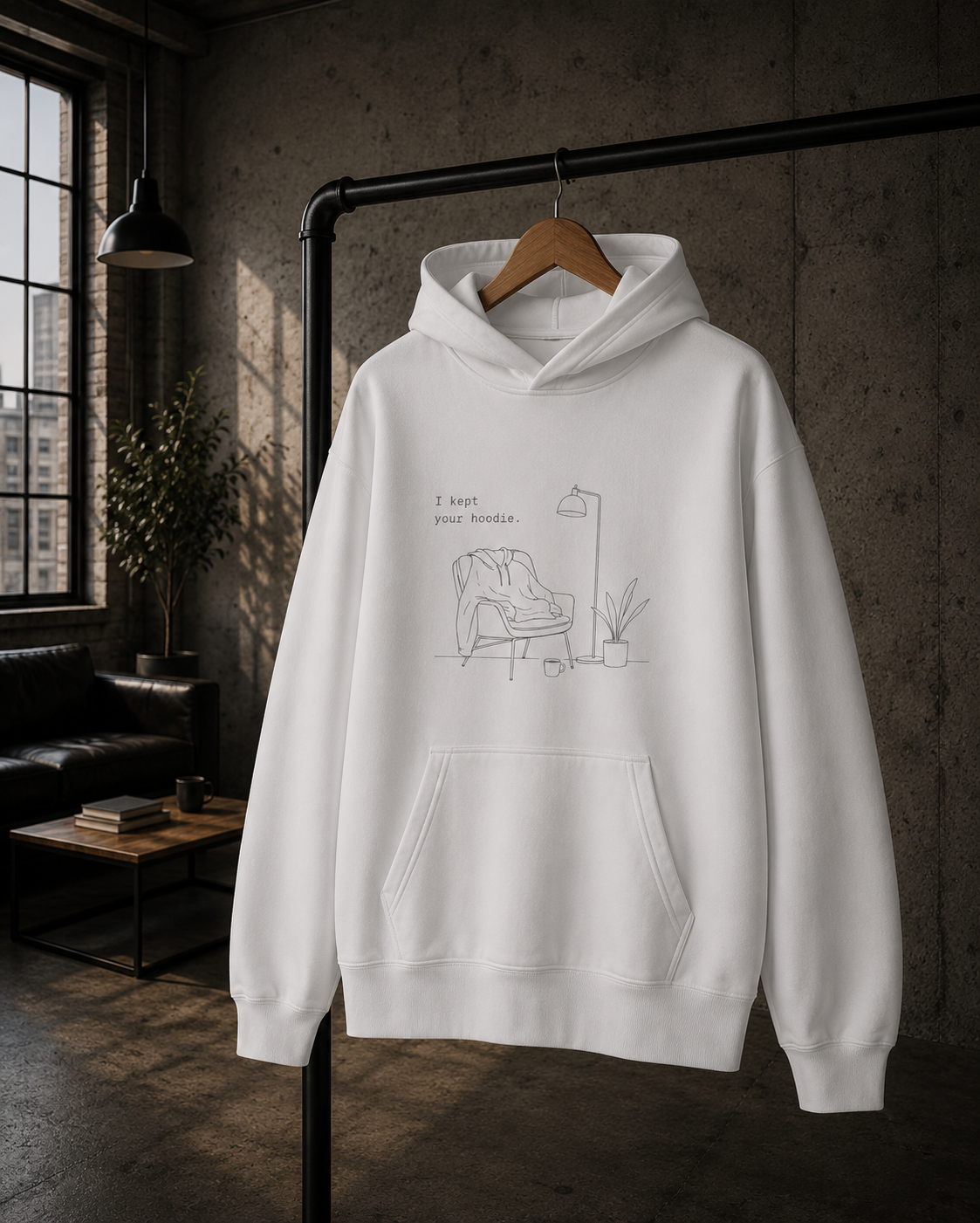 Your hoodie - White