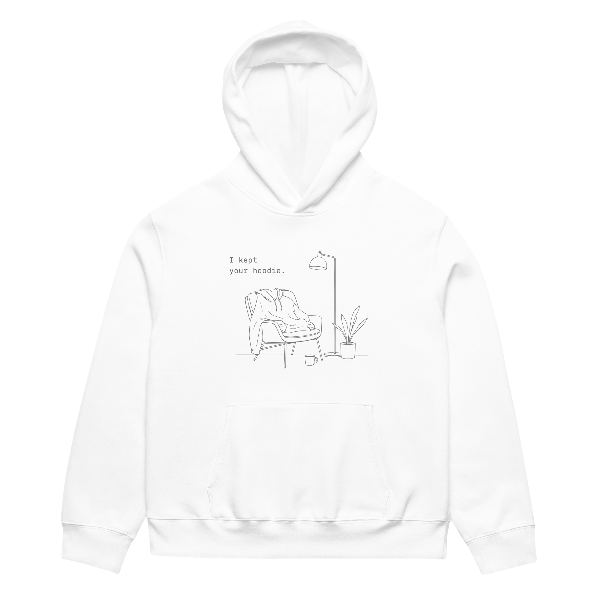 Your hoodie - White